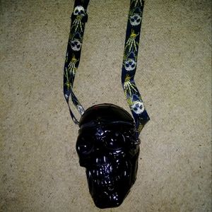 Skull purse. Black. Never used.